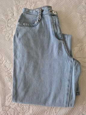 Vtg. Together Light Wash Wide-Leg Jeans